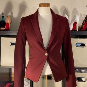 Express Maroon Blazer